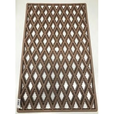 cap. pvc xadrez castanho...