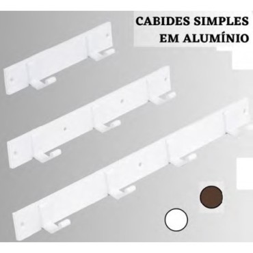 cabides aluminio c/4 sup....