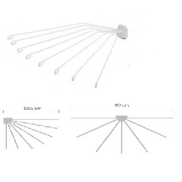 suportes Rfª 551-C cromado